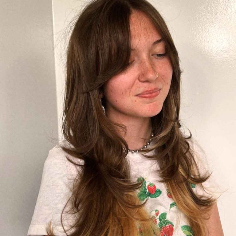 25 Stunning Long Shag Cut Ideas HairAide