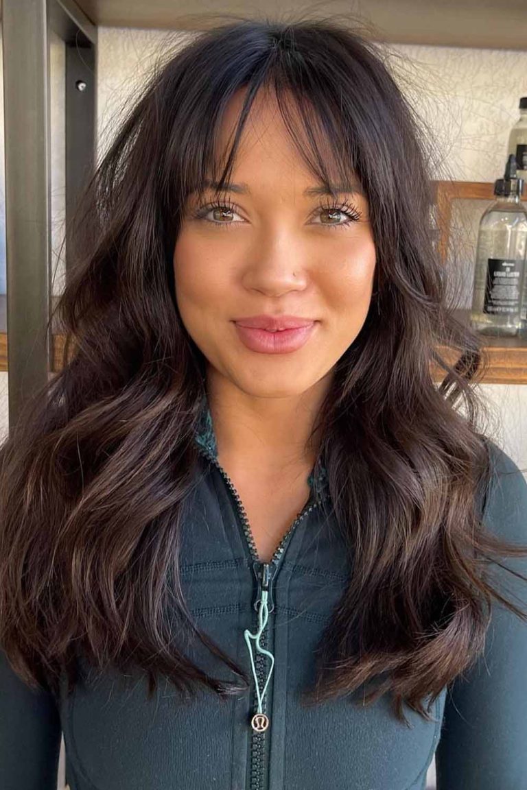 20 Stunning Haircuts With Curtain Bangs | HairAide