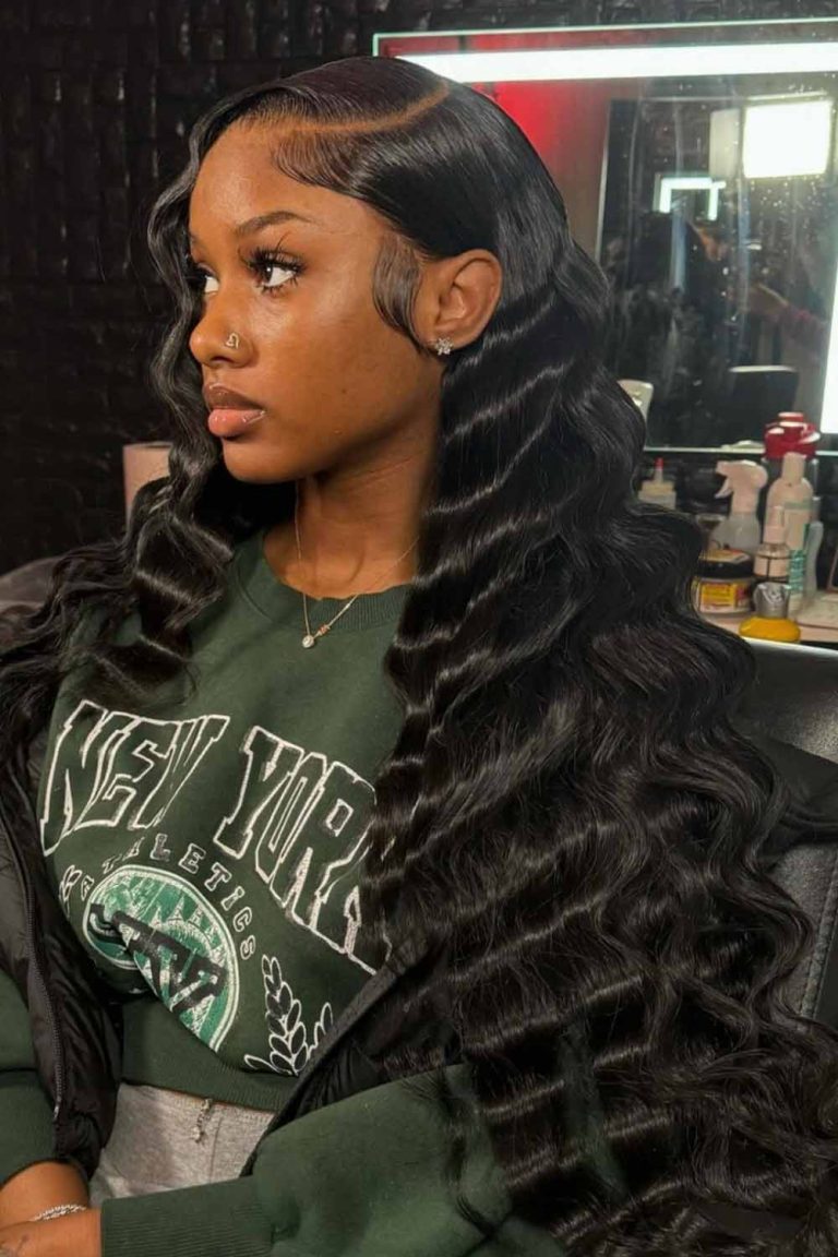 15 Hairstyles With Deep Wave Hair | HairAide