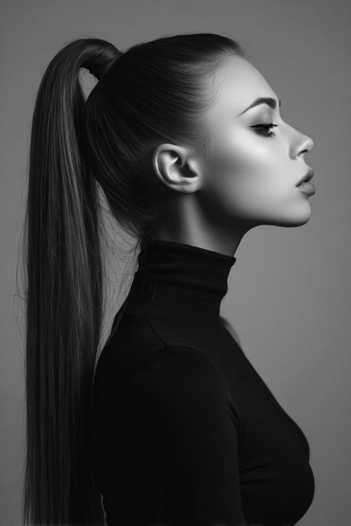 Classic High Ponytail
