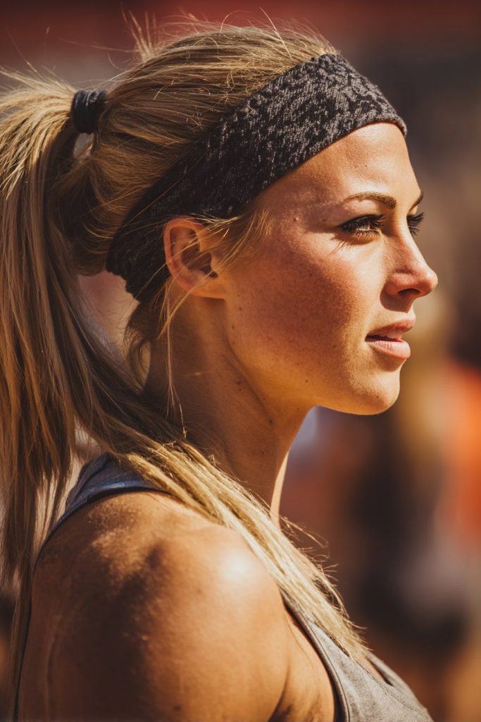 Headband and Ponytail Combo