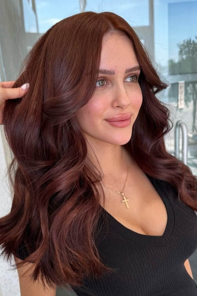 Cherry Mocha with Auburn Glow