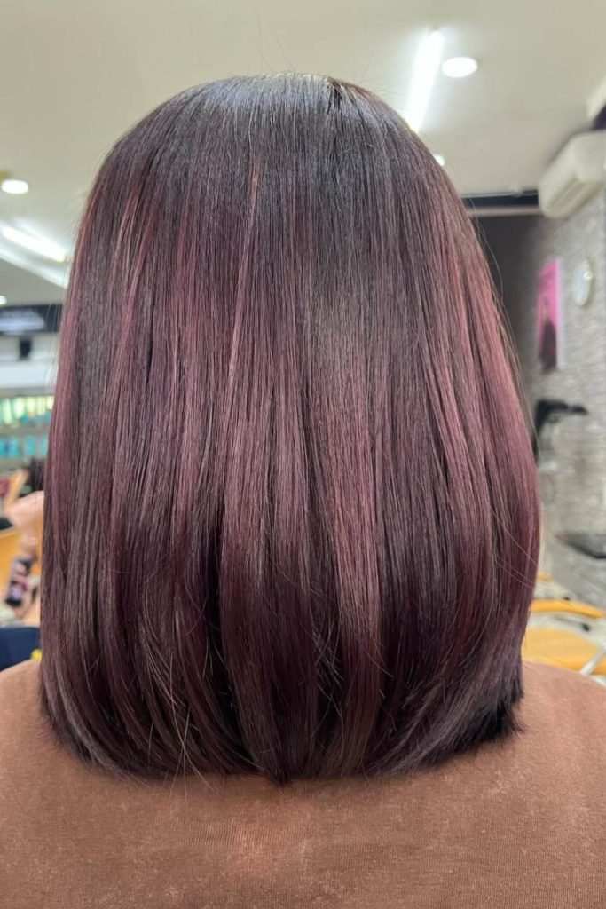 Cool-Toned Cherry Mocha