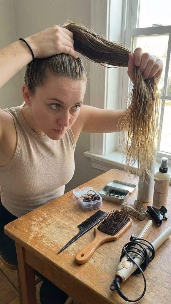 Classic High Ponytail