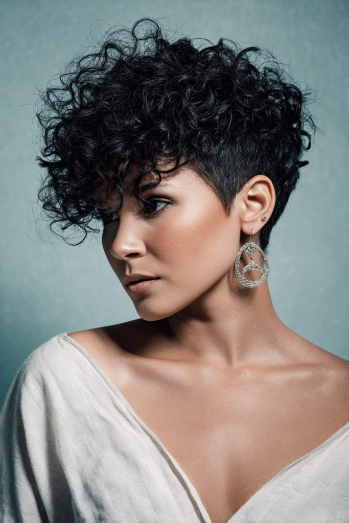 Curly Pixie for Tight Curls