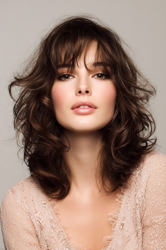 Shoulder-Length Shag