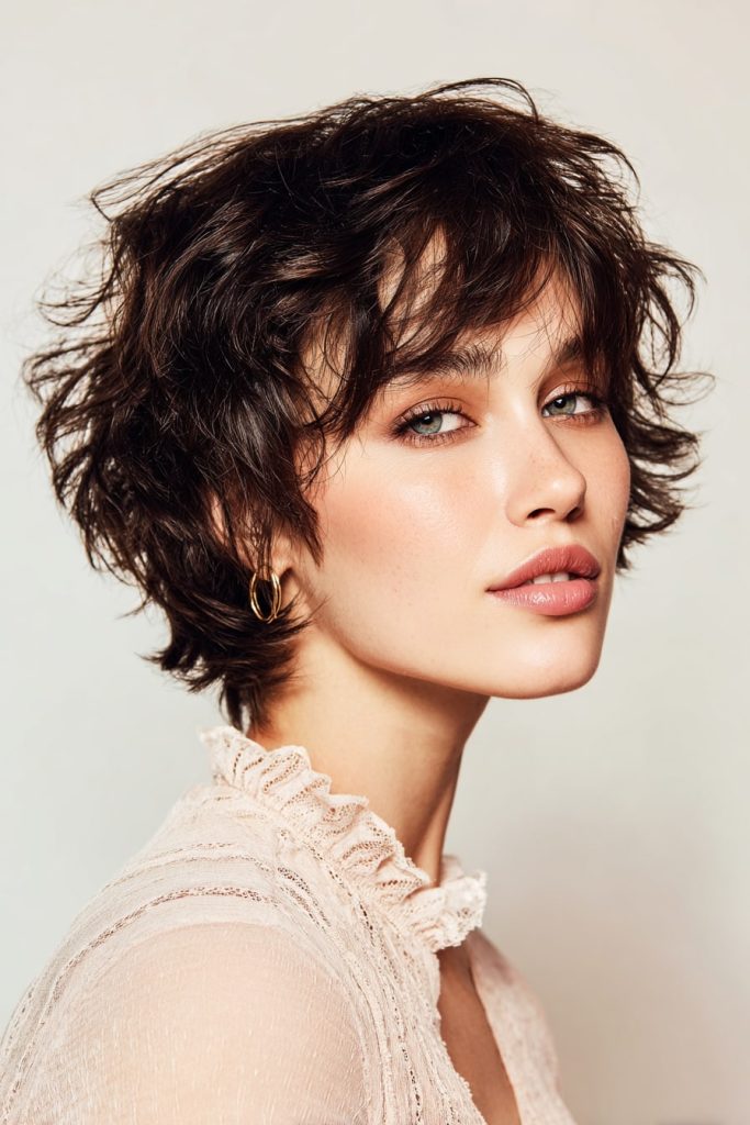 Textured Bixie with Volume