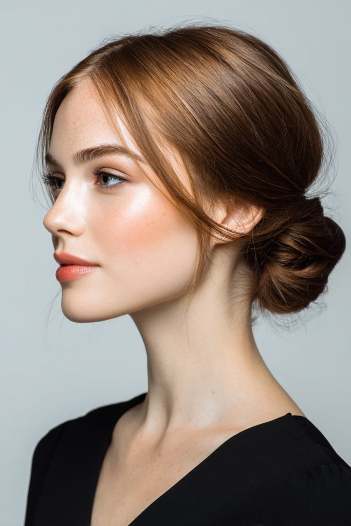 Sleek Low Bun