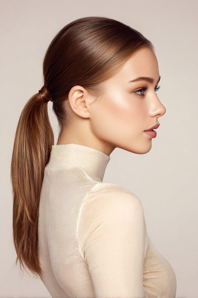  Low Ponytail