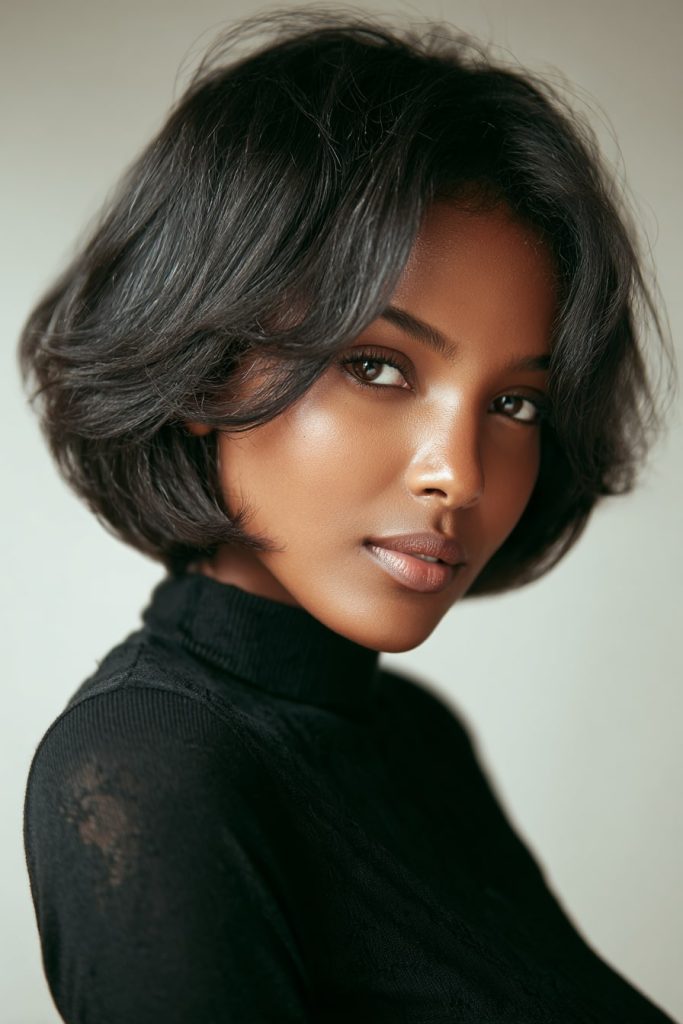 Low-Maintenance Short Bob