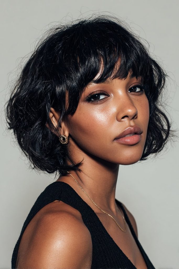 Textured Short Bob