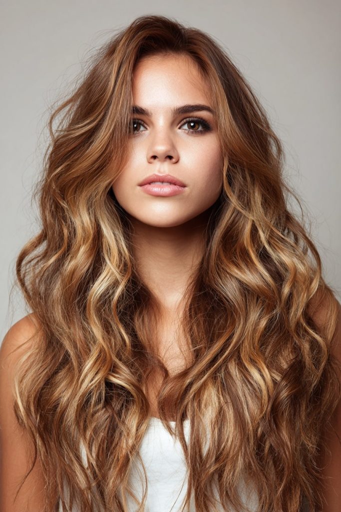 Golden Caramel Balayage