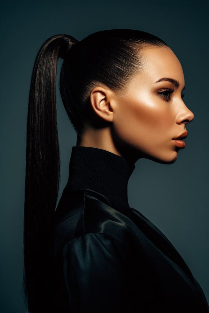 Sleek High Ponytail