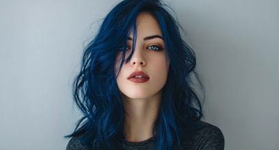 15 Hair Ideas for Navy Hair Color