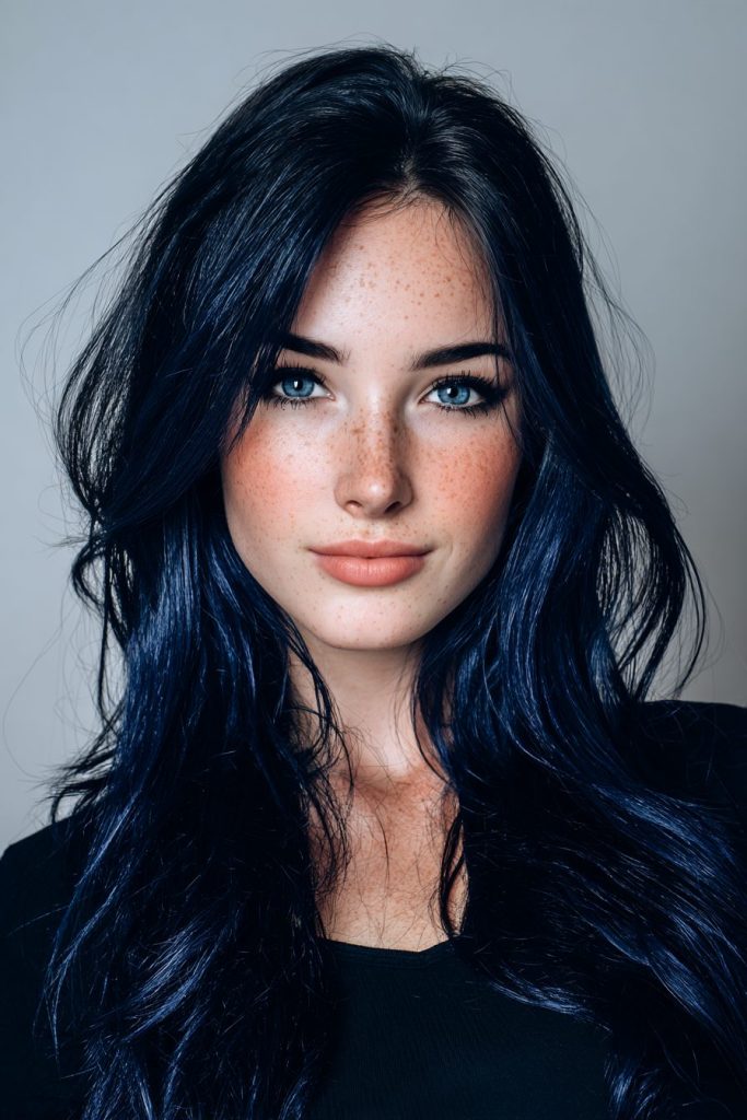 Navy and Black Blend