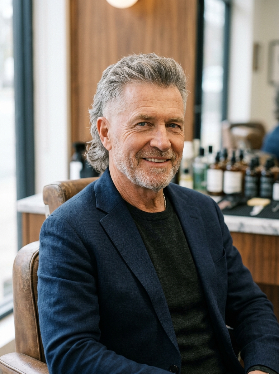 Salt and Pepper 401k Mullet