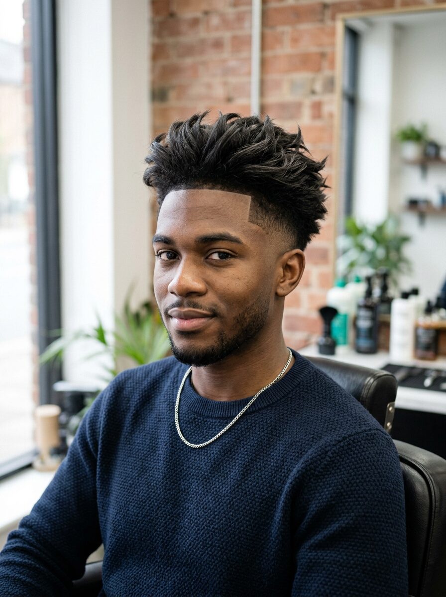 Textured Blowout Taper