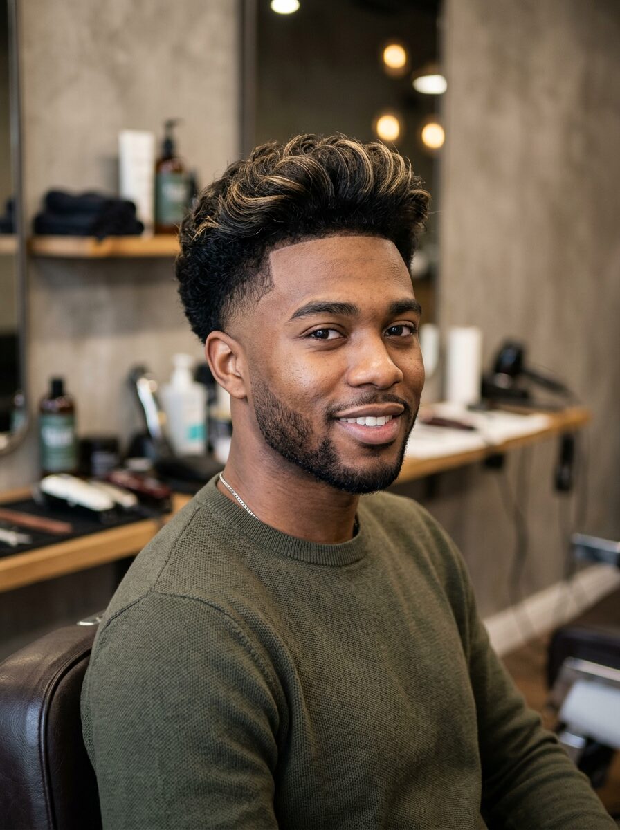 Blowout Taper with Highlights