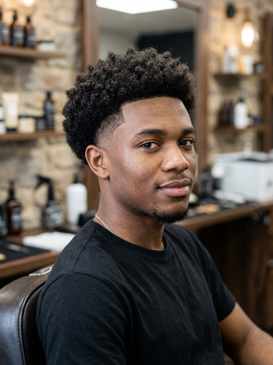 Broccoli Cut with Drop Fade