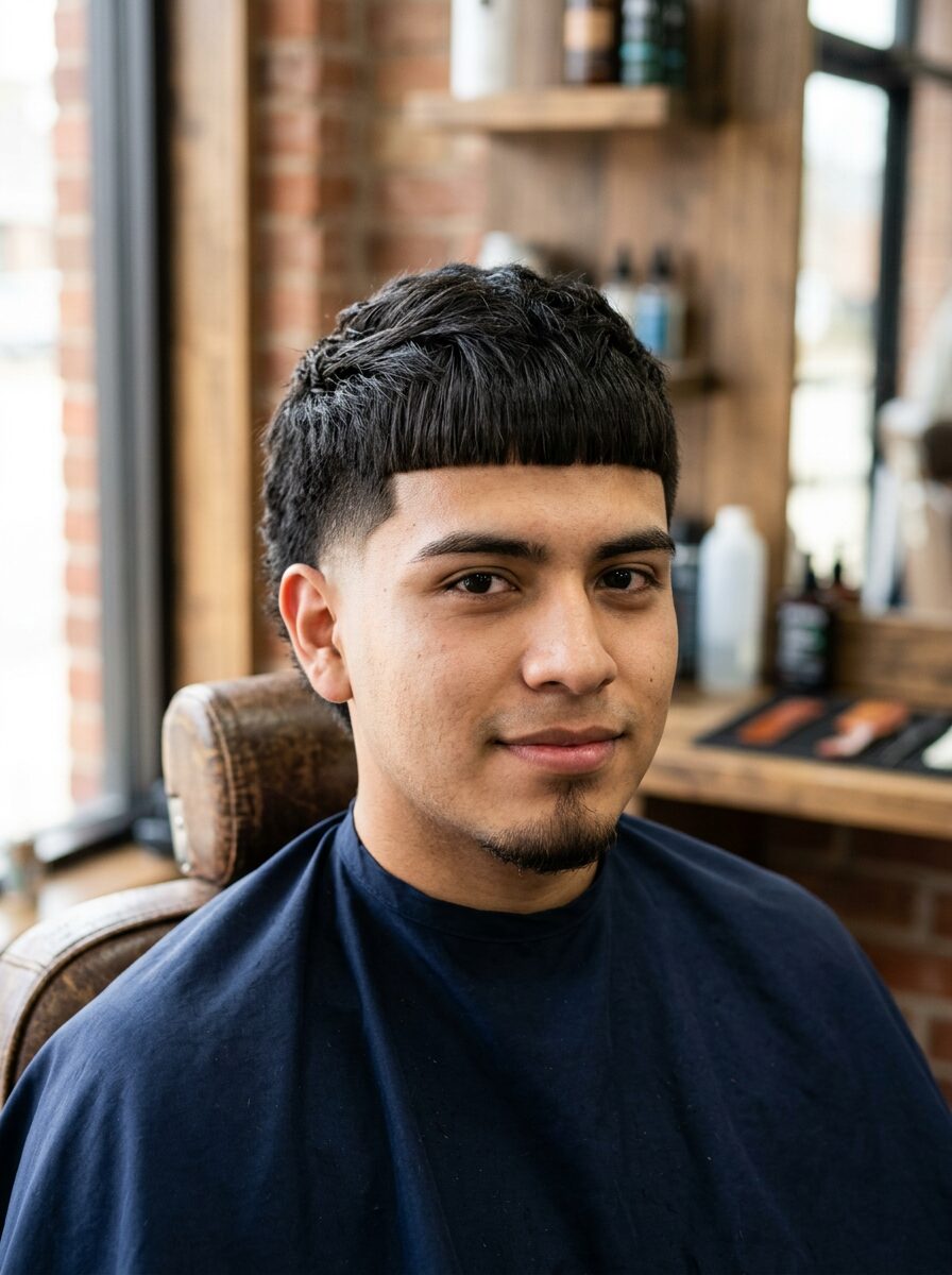 Edgar with Temple Fade