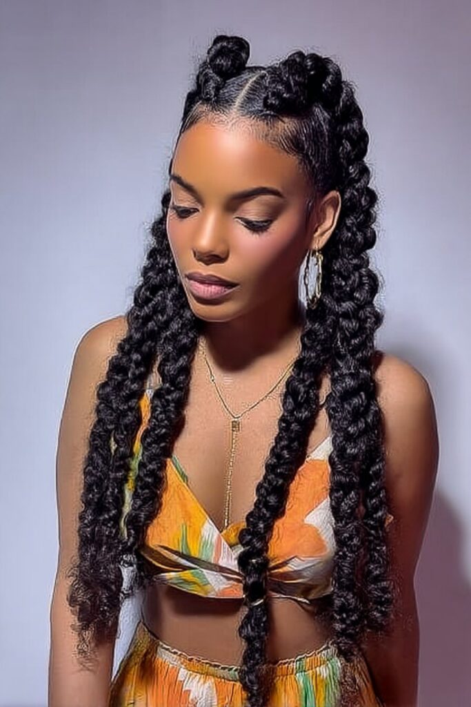 Jumbo Knotless Braids