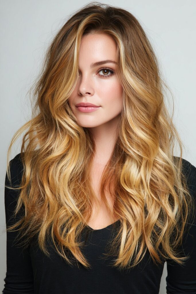 Golden Blonde Balayage