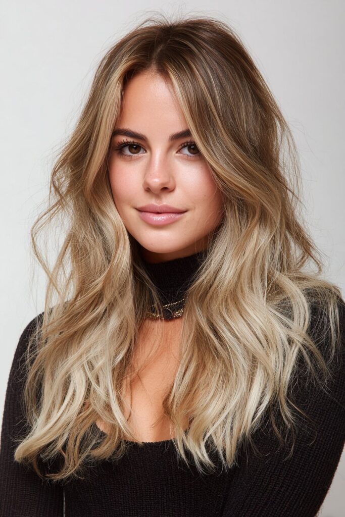 Ash Blonde Balayage