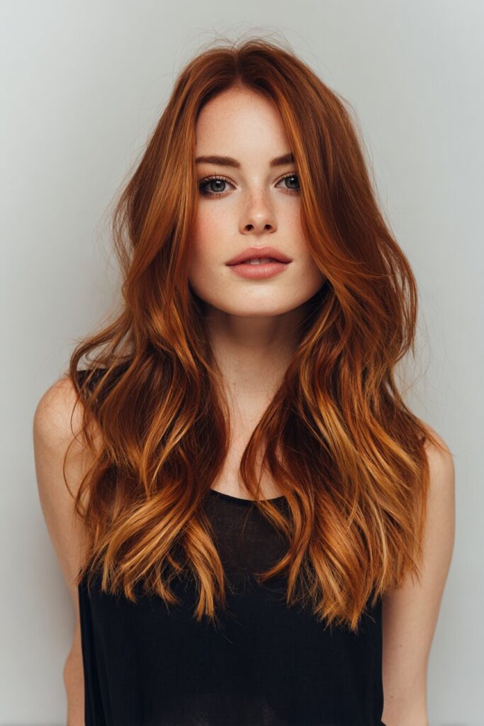 Copper Balayage