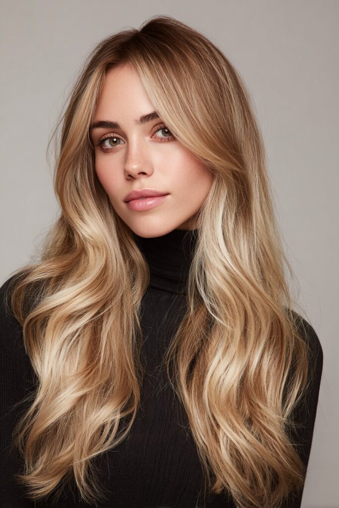 Sandy Blonde Balayage