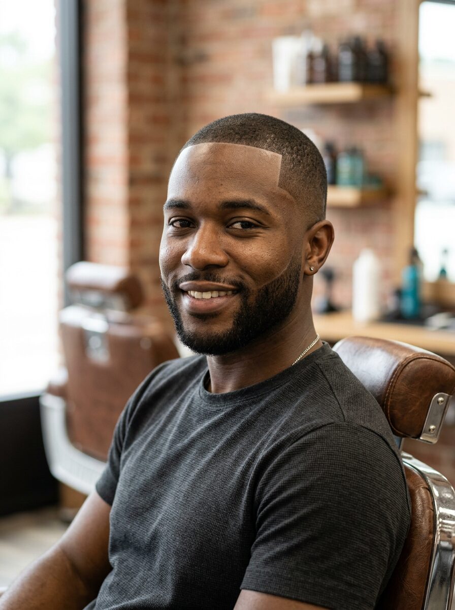 Buzz Cut with Line-Up