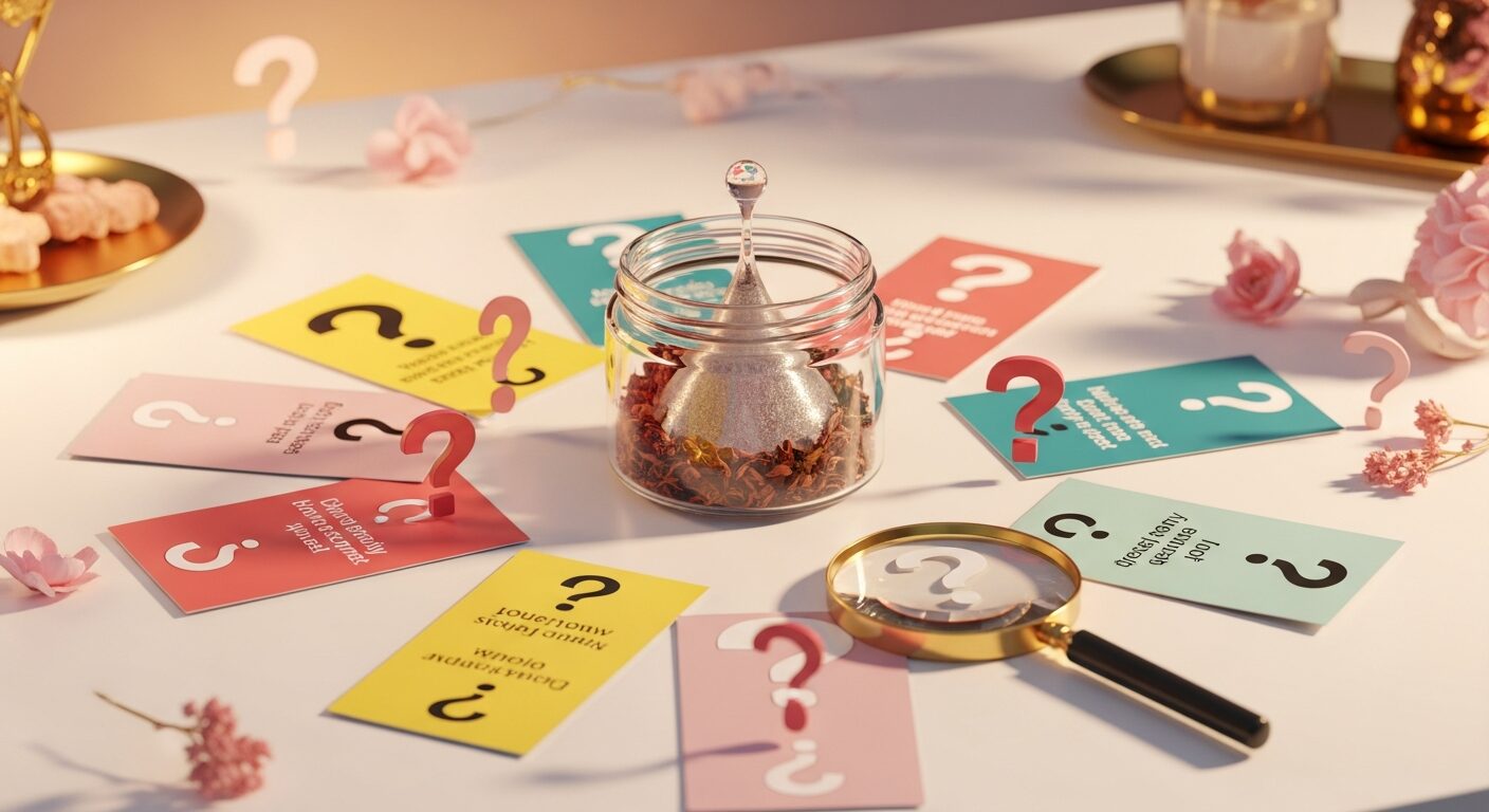 Daily hair ingredient puzzle game with mystery ingredient clues