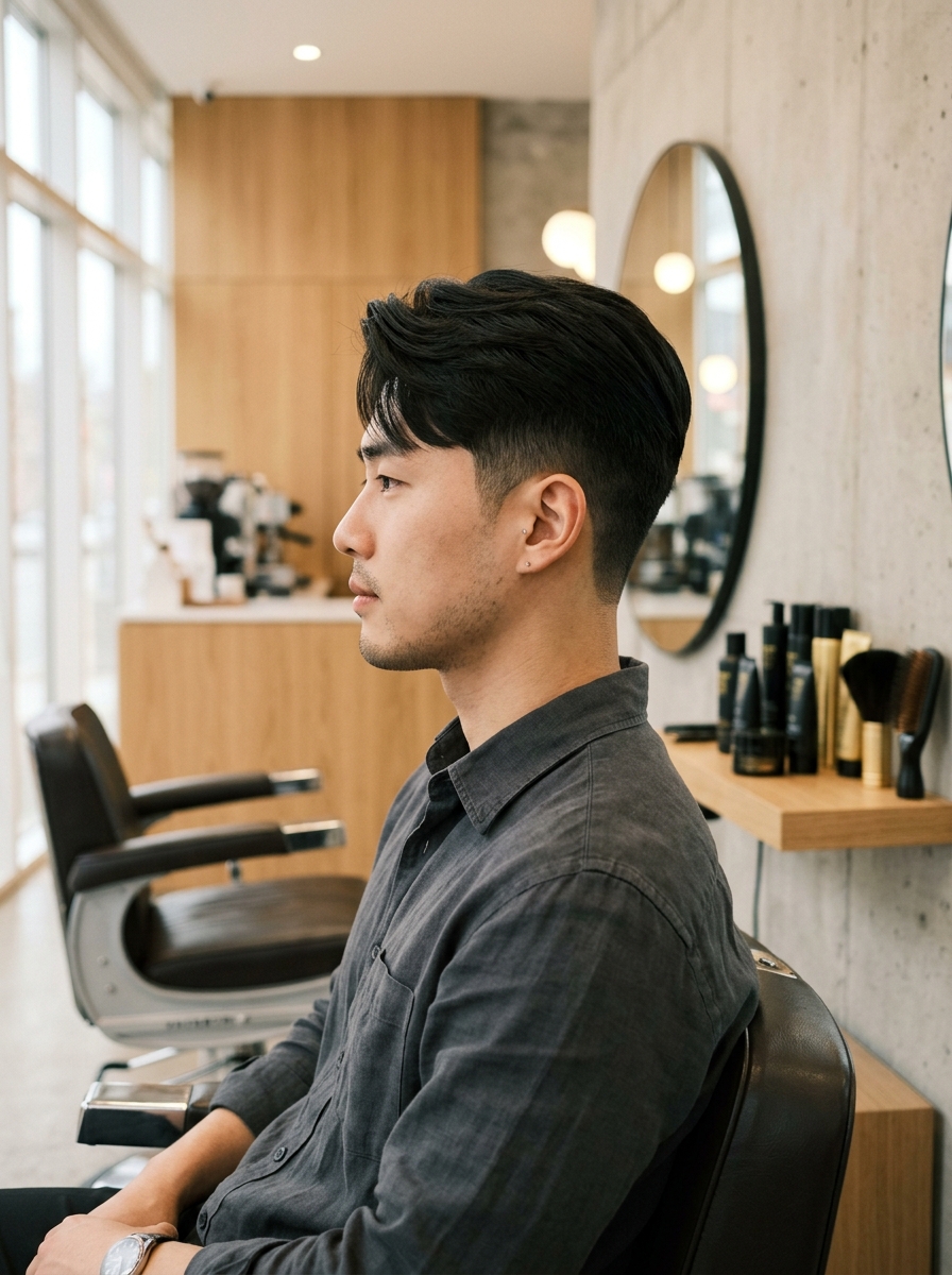 Asian Low Taper Fade