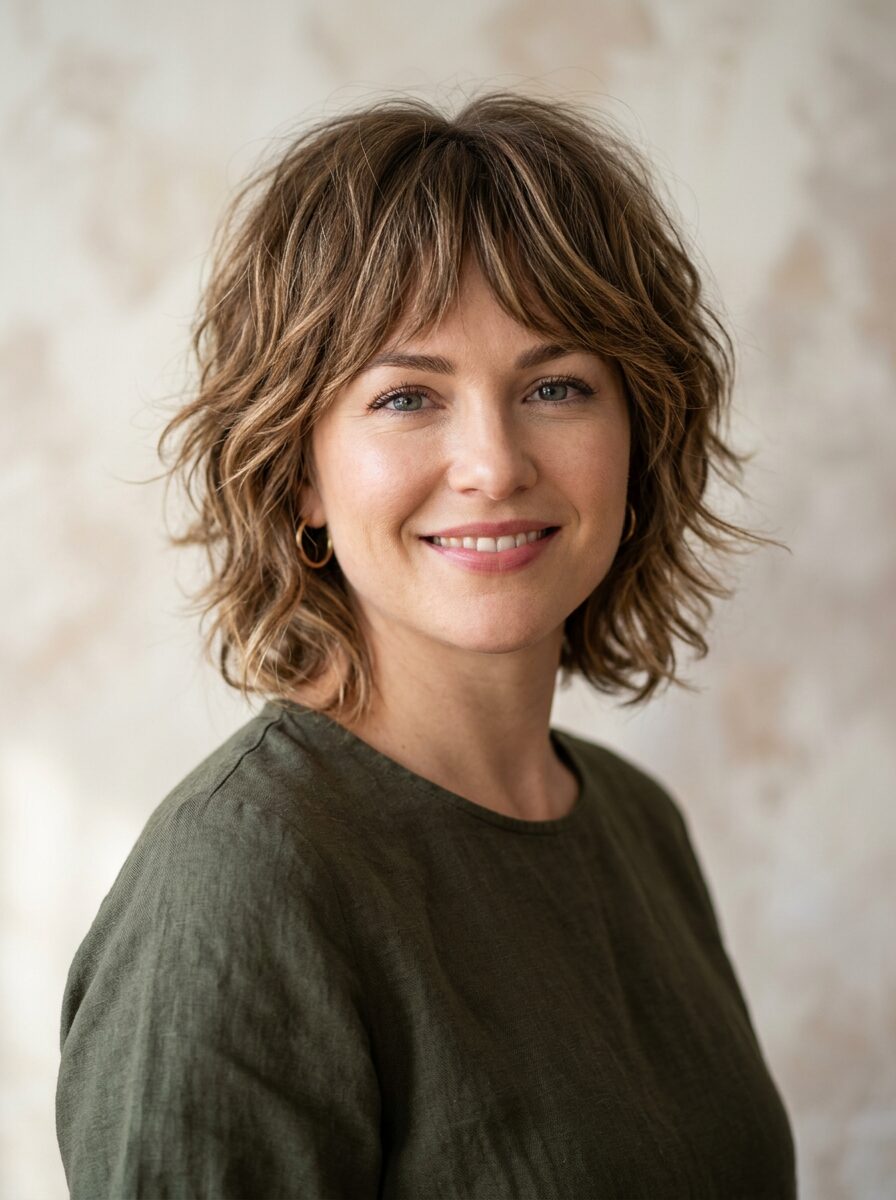 Short Shag for Fine Hair