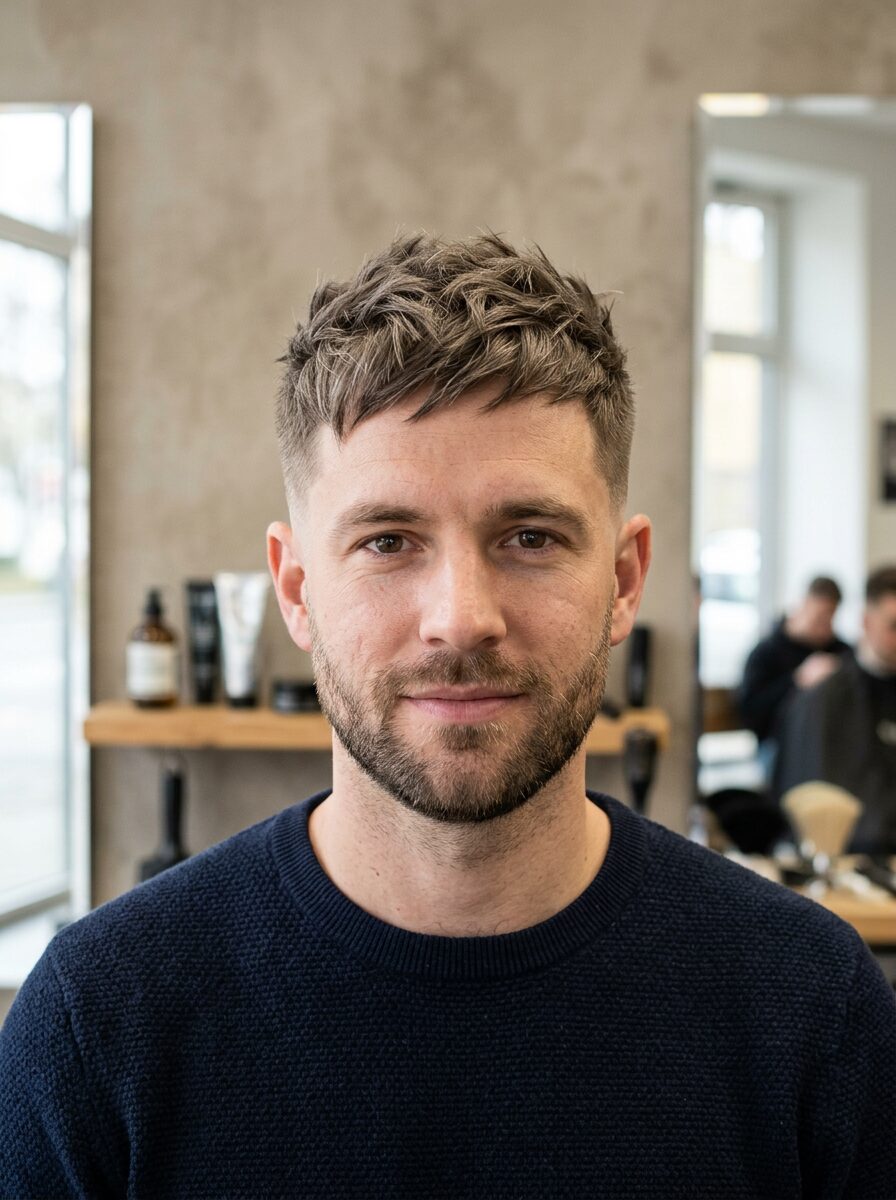 Fine Hair Textured Crop