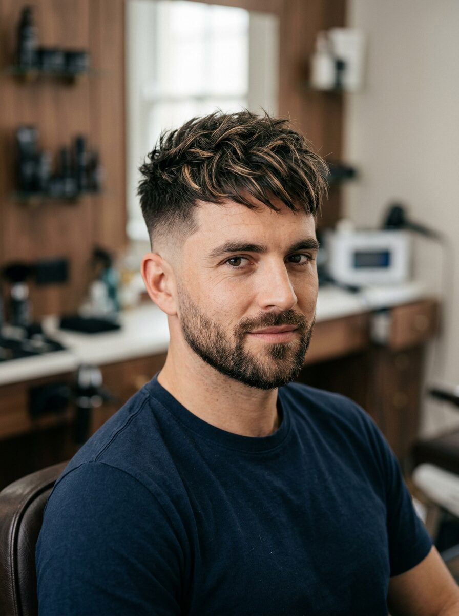 Textured Crop with Highlights