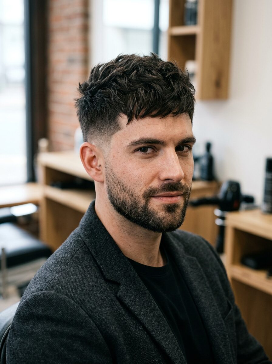 Thick Hair Textured Crop