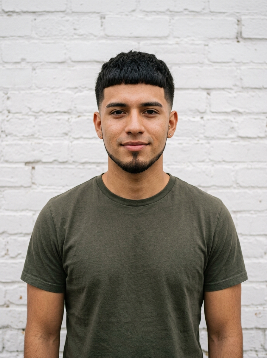 French Crop + Chin Strap