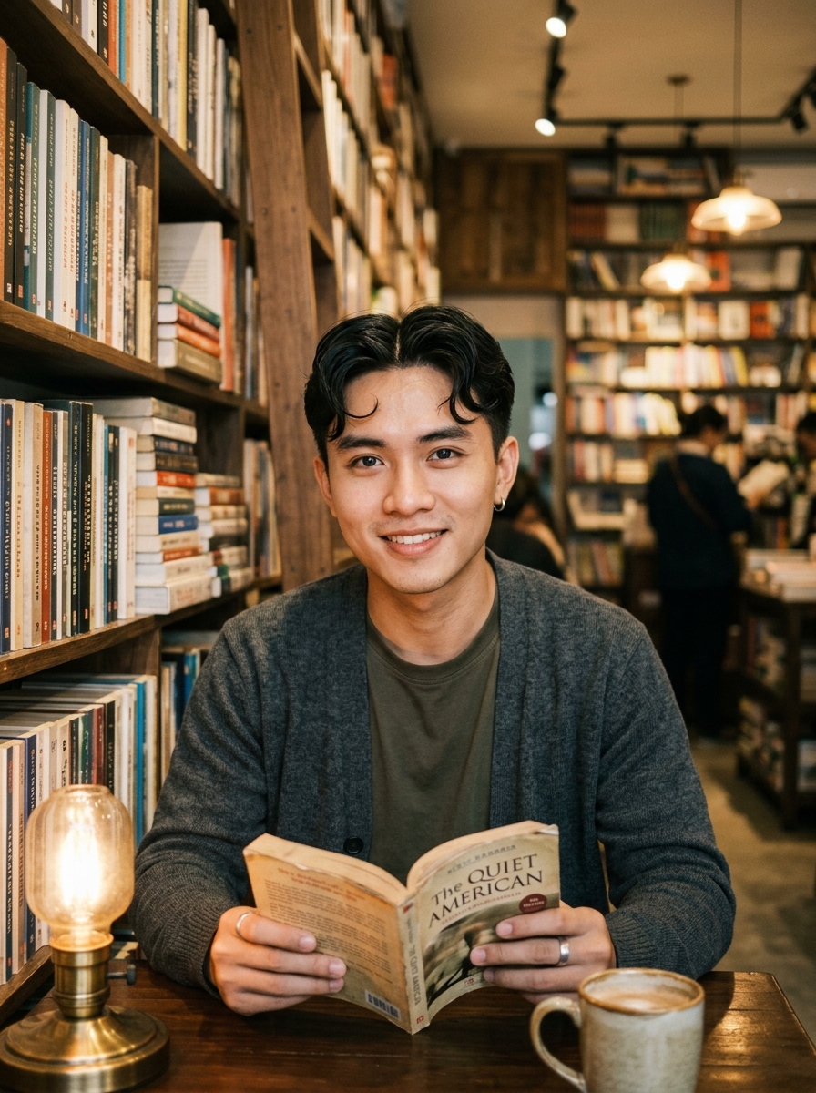 Comma Hair with Center Part