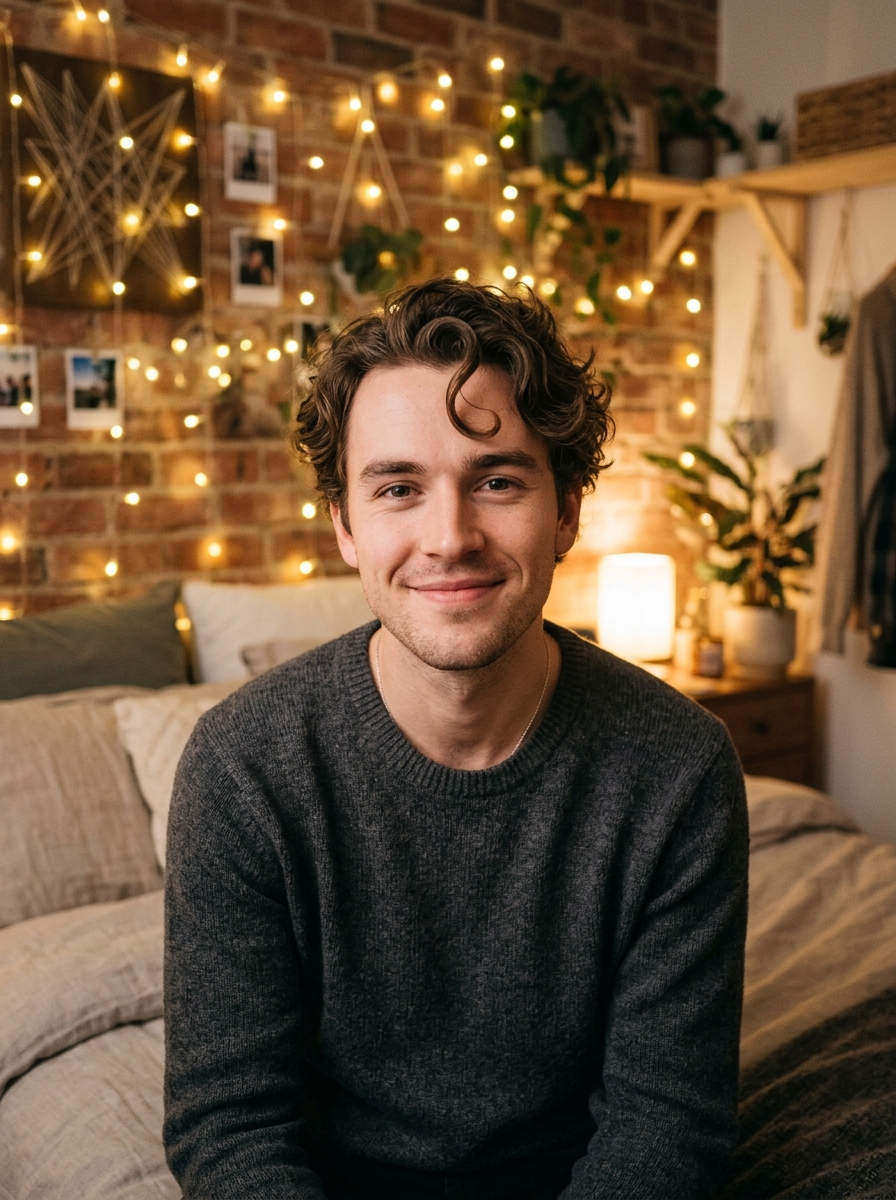 Comma Hair with Perm