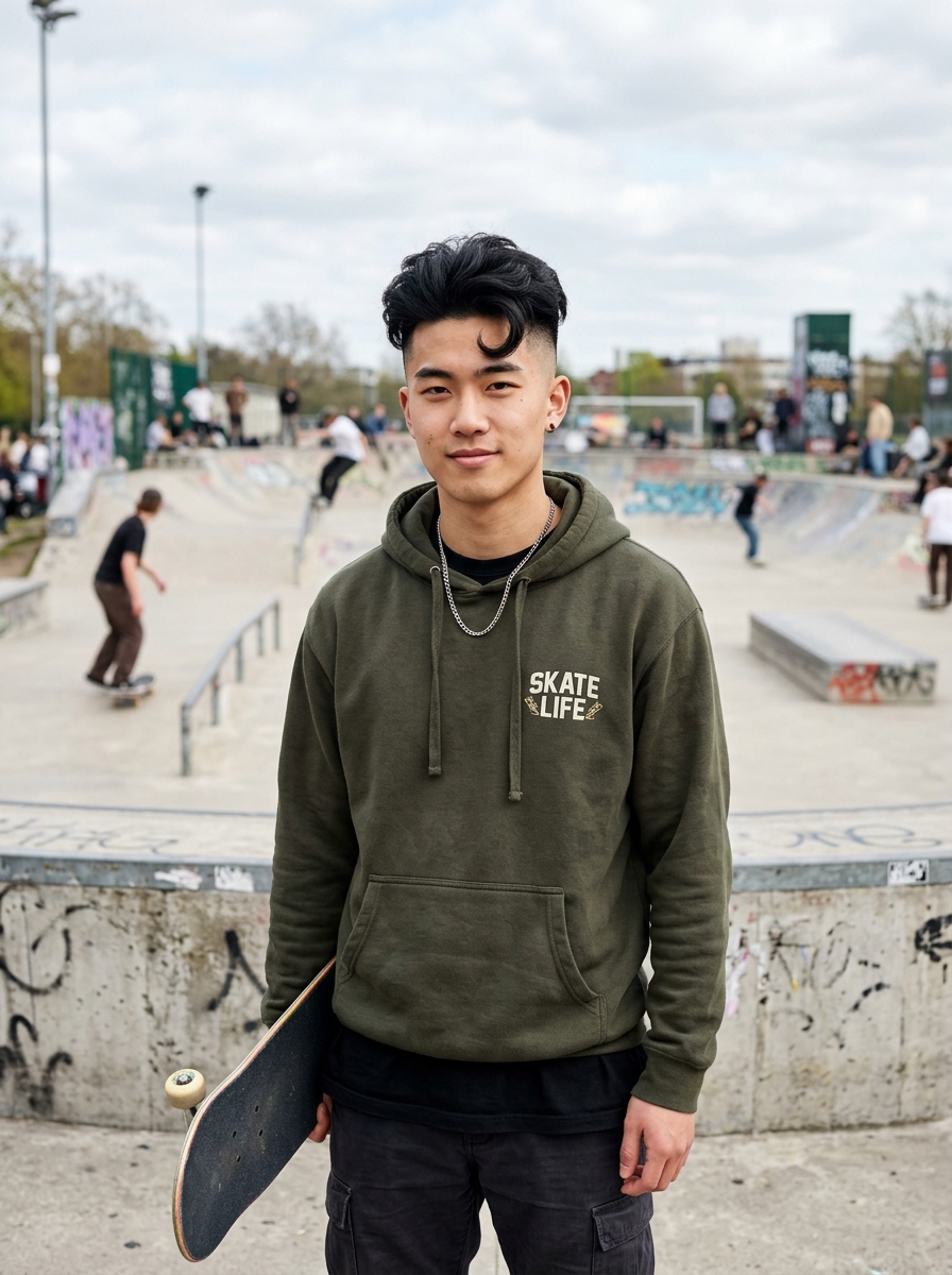 Comma Hair with Undercut