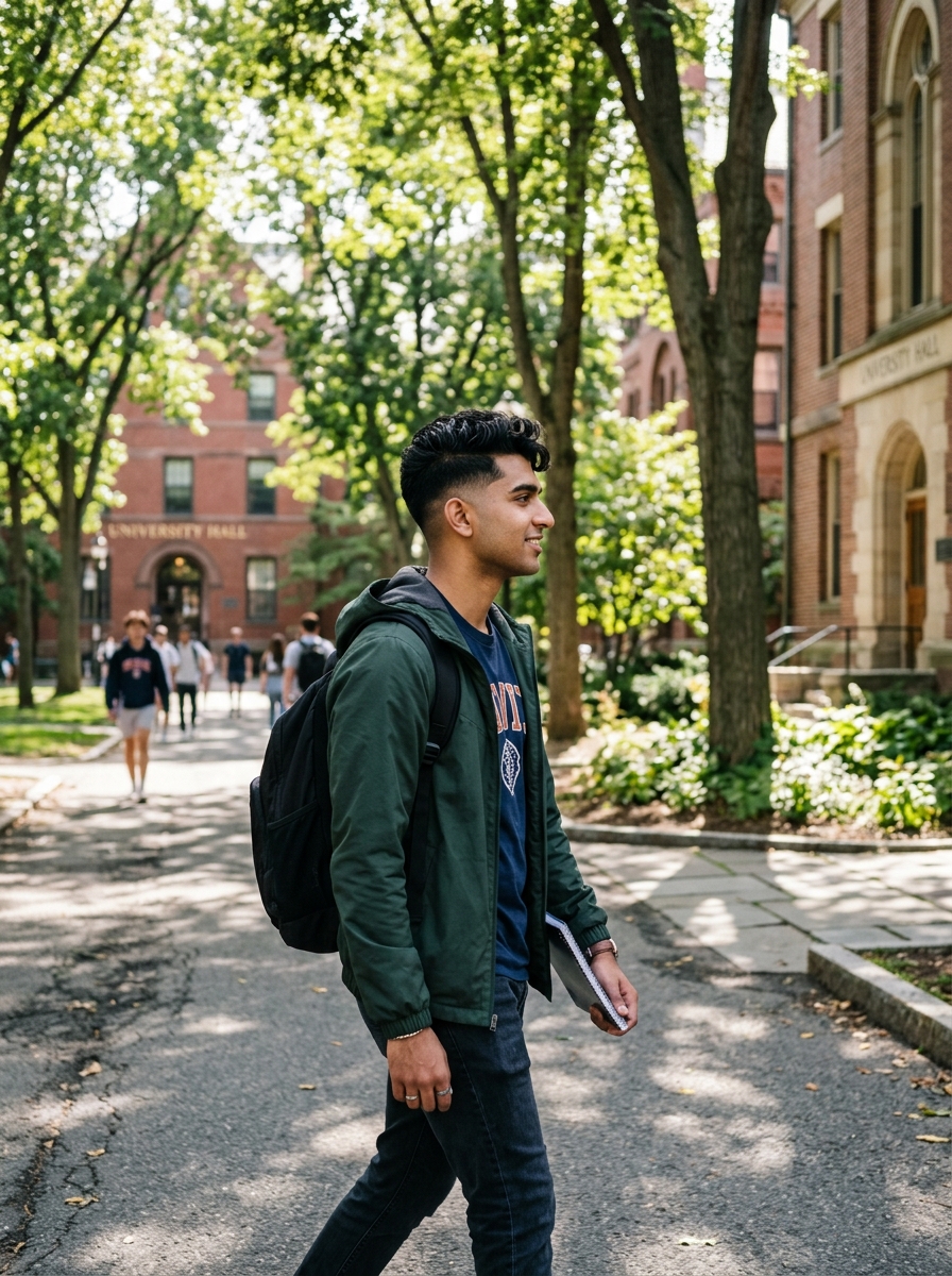 Comma Hair with Taper Fade