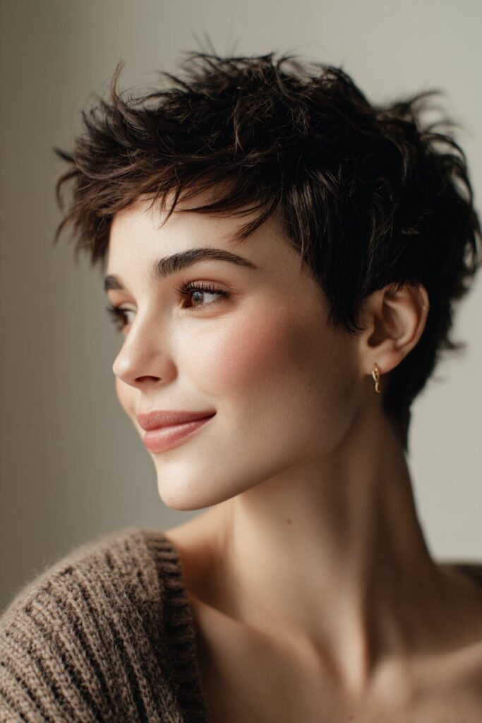 Textured Pixie Cut