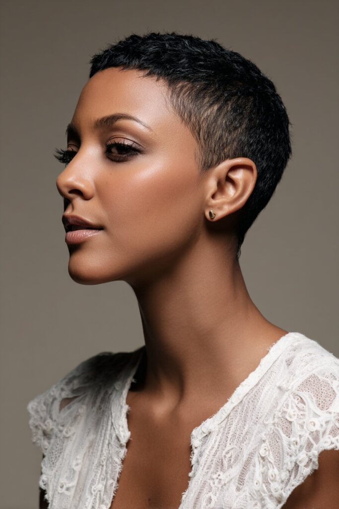 Tapered Pixie Cut