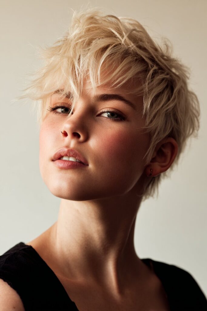 Messy Pixie Cut