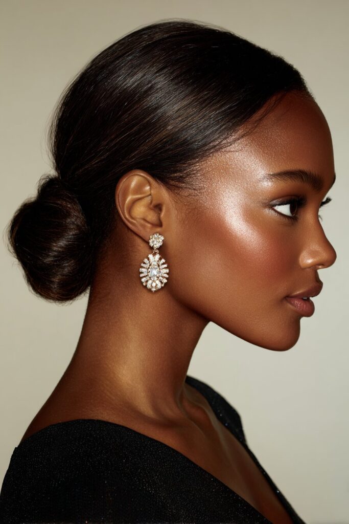 Sleek Low Bun