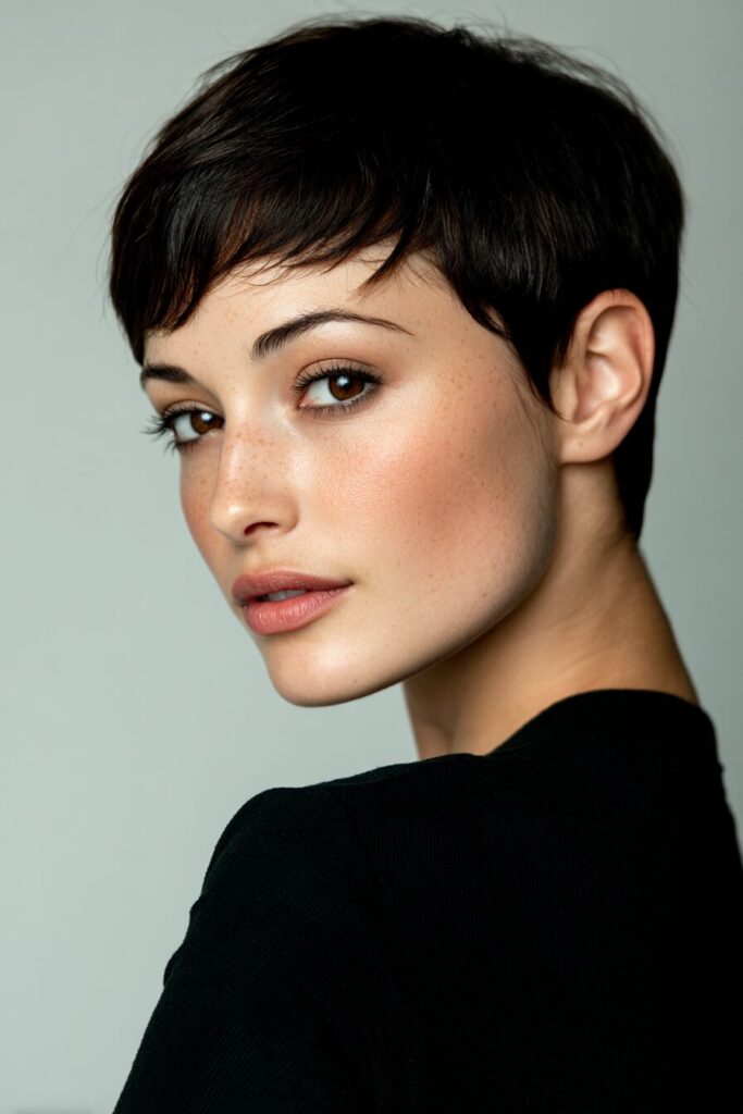 Sleek Pixie Cut