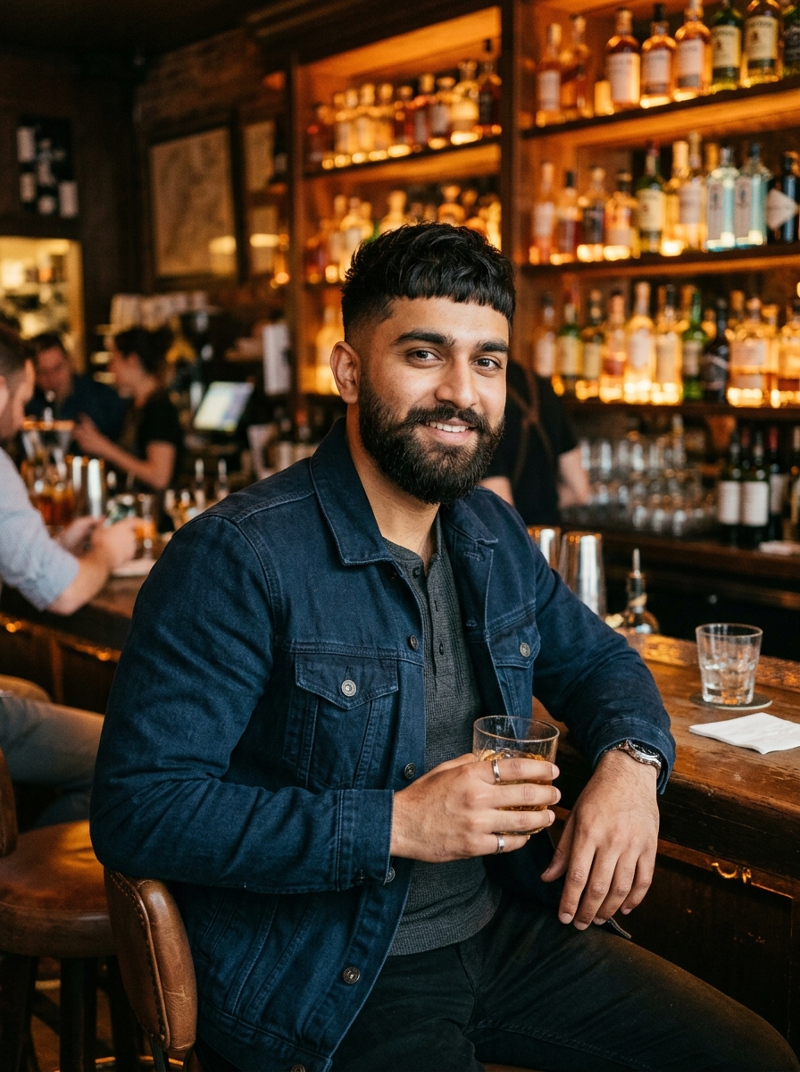 French Crop with Beard