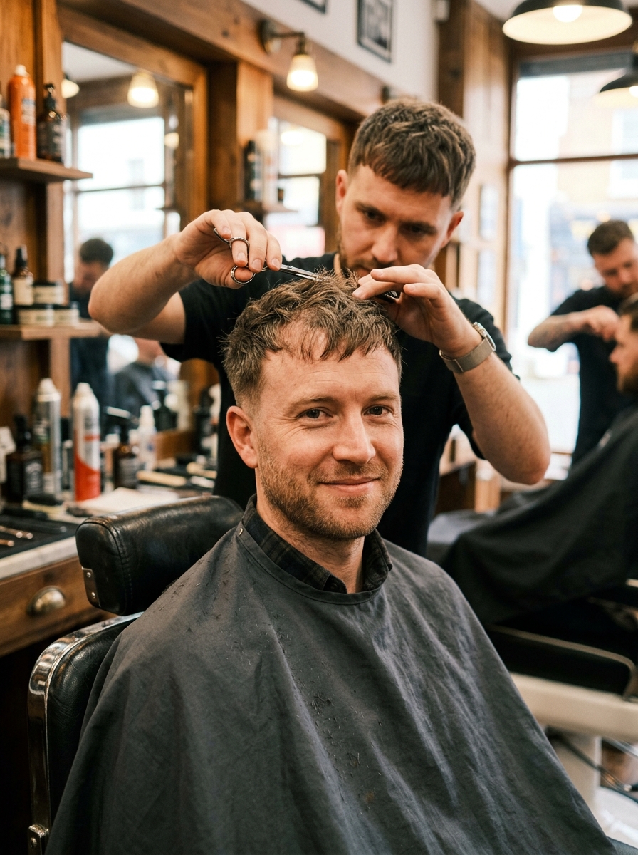 Textured Crop for Thinning Hair