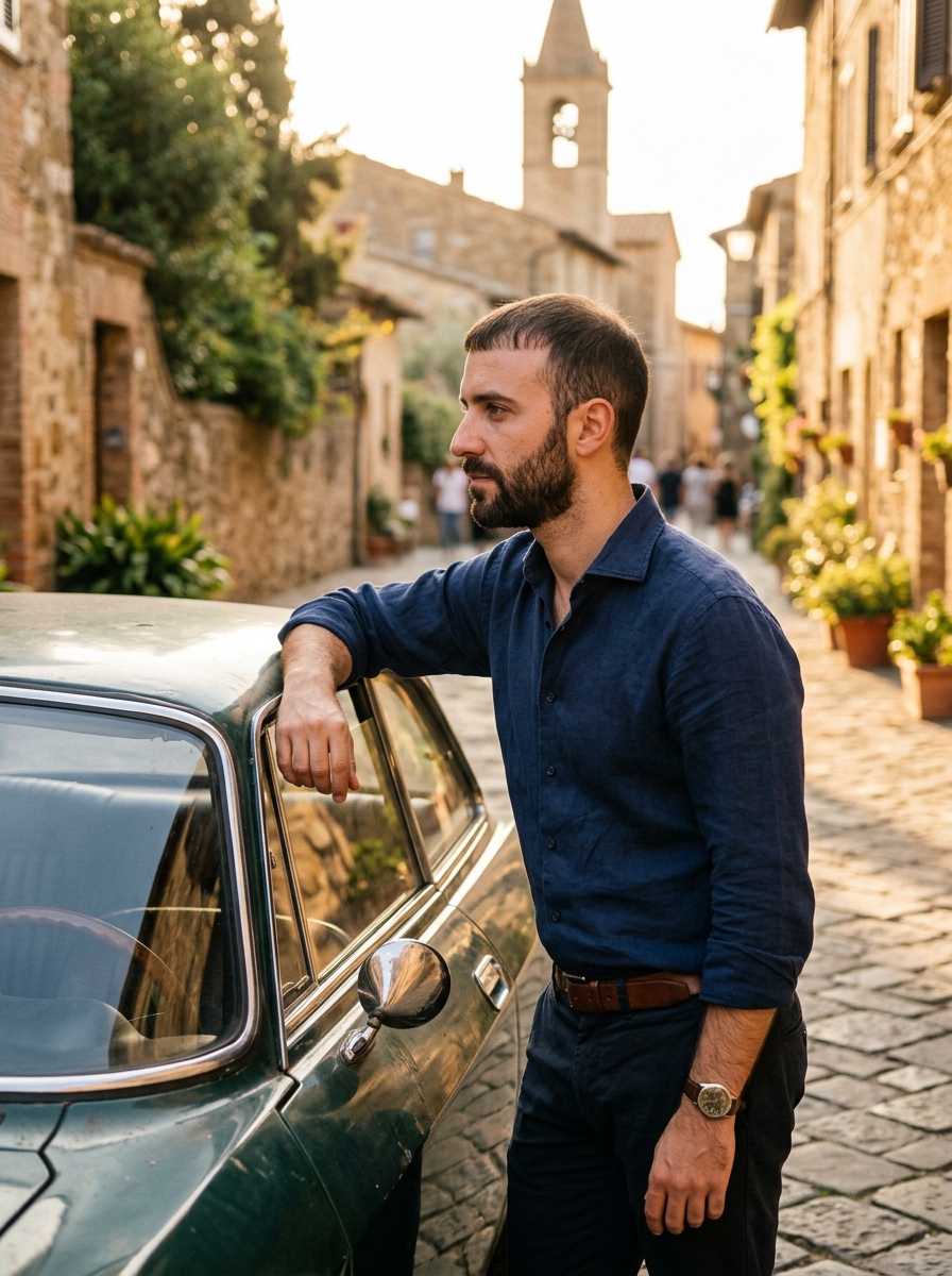 Caesar Cut for Thinning Hair