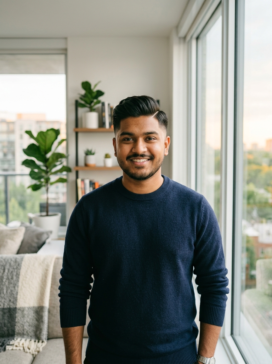 Side Part with Taper